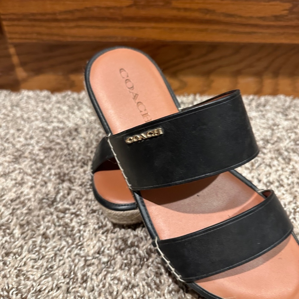 Coach slip on shoes